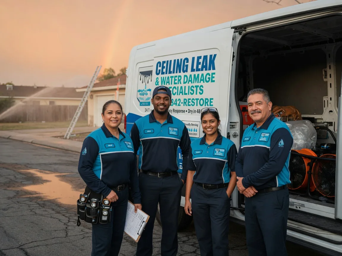 Ceiling Leak Cleanup company in Beaumont, TX