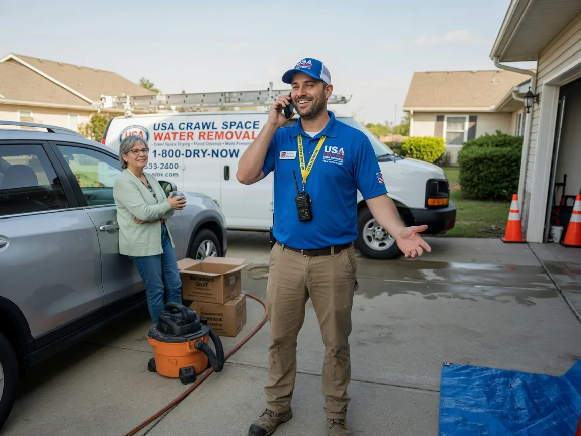 Crawl Space Water Removal Beaumont, TX FAQs